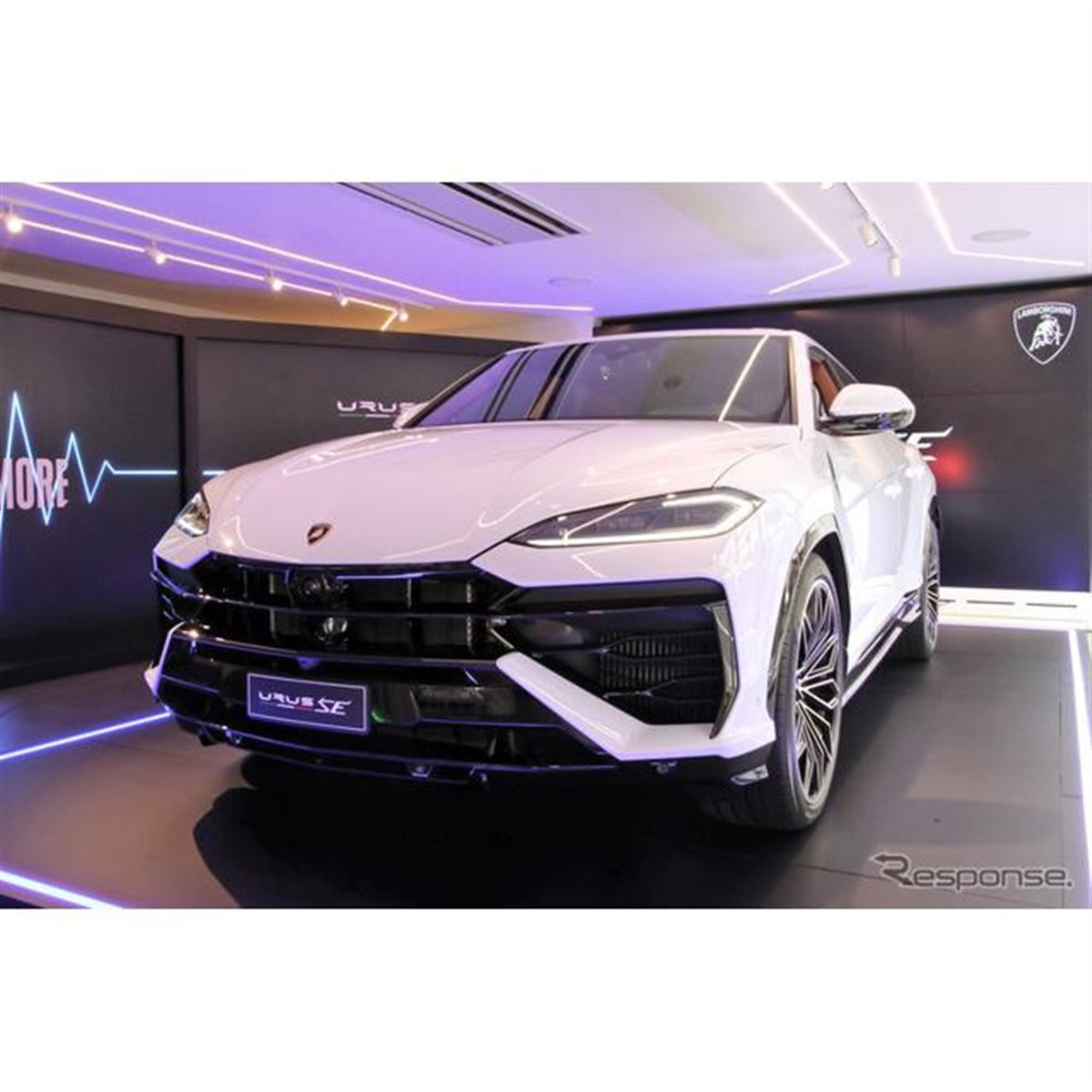 史上最も美しい」ランボルギーニのスーパーSUV『ウルスSE』日本発表 HV