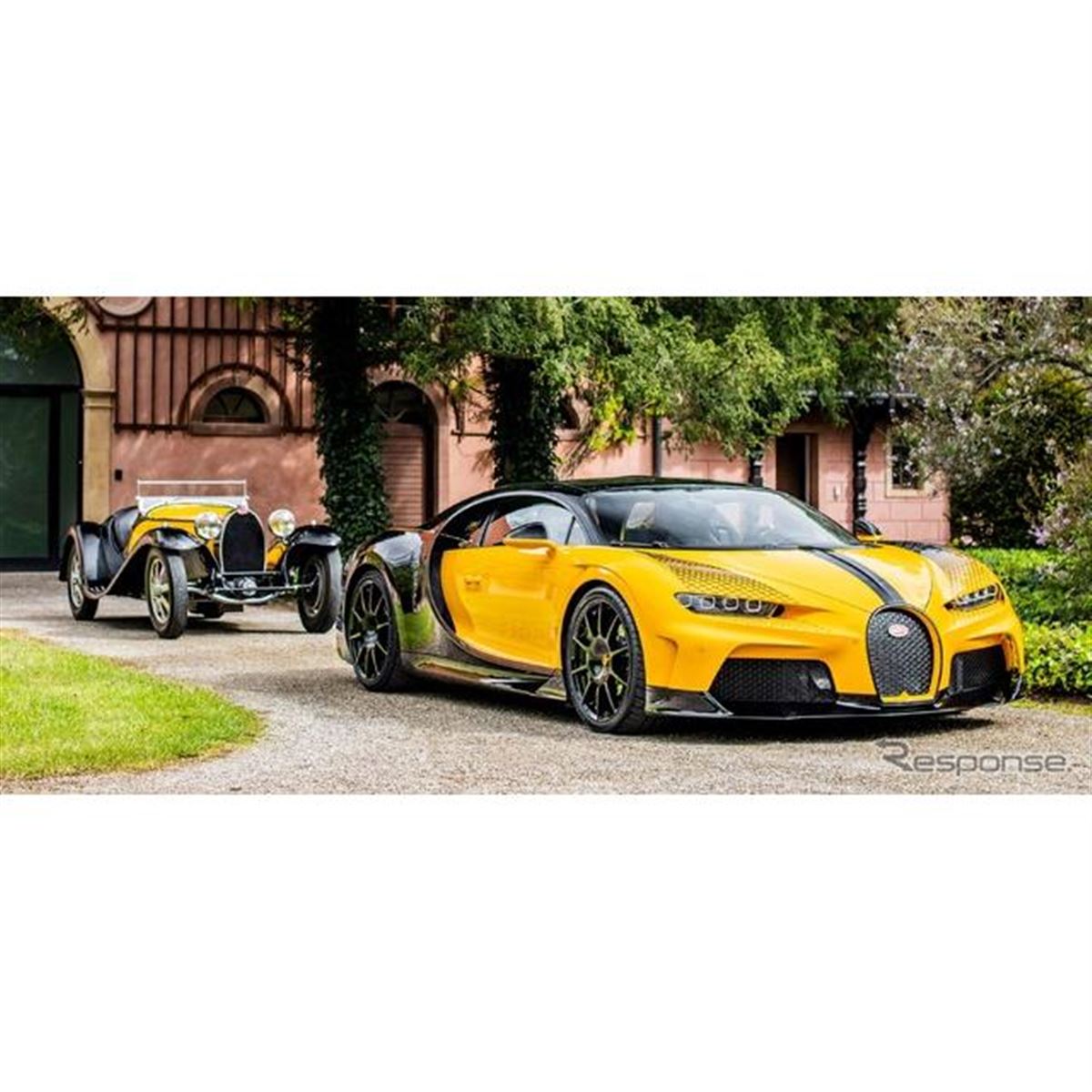 ブガッティの名車「タイプ55」に敬意、ハイパーカー『シロン』に