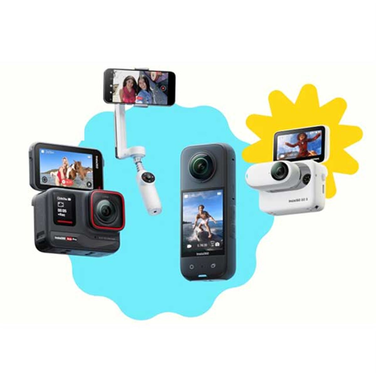 最大18,880円オフ、Insta360 Storeが「サマーセール」を開催