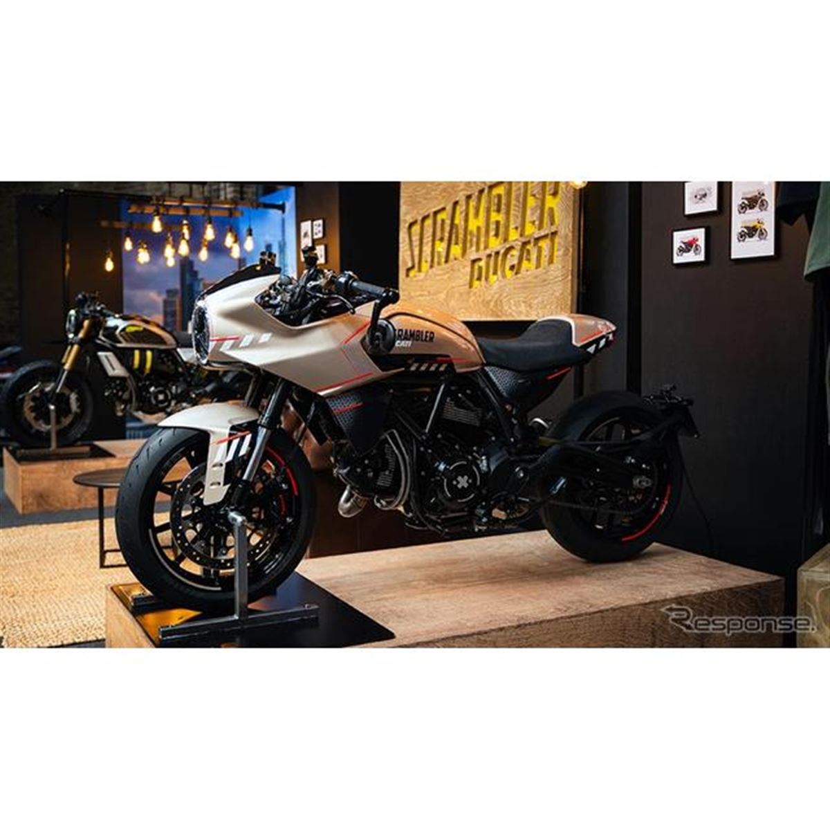 ドゥカティがカフェレーサースタイルのコンセプトバイクを提案