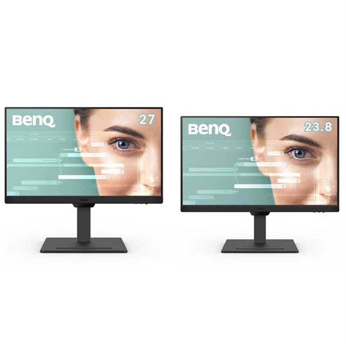 BenQ、人間工学デザインや独自のアイケア技術を採用した27型/23.8型
