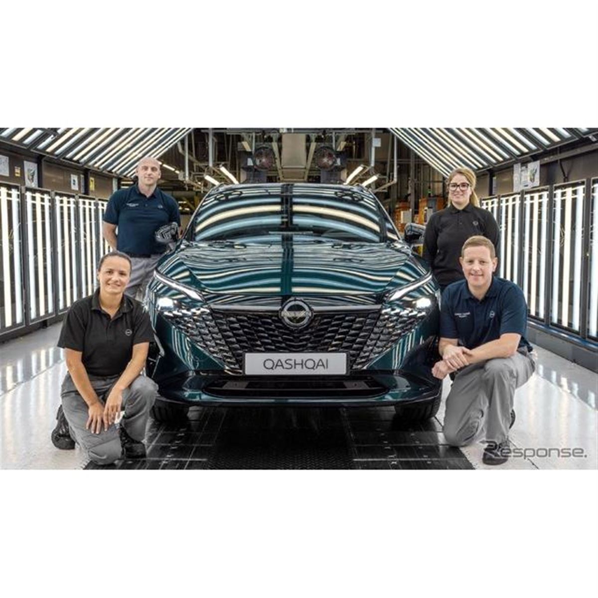 日産の欧州主力SUV『キャシュカイ』に改良新型、フロントマスク一新