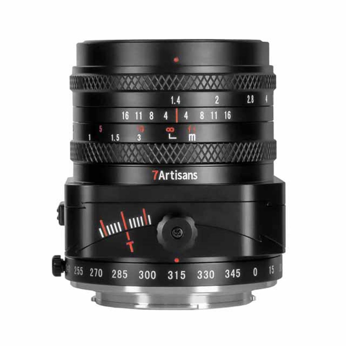 七工匠、ティルトシフト対応の大口径単焦点レンズ「7Artisans