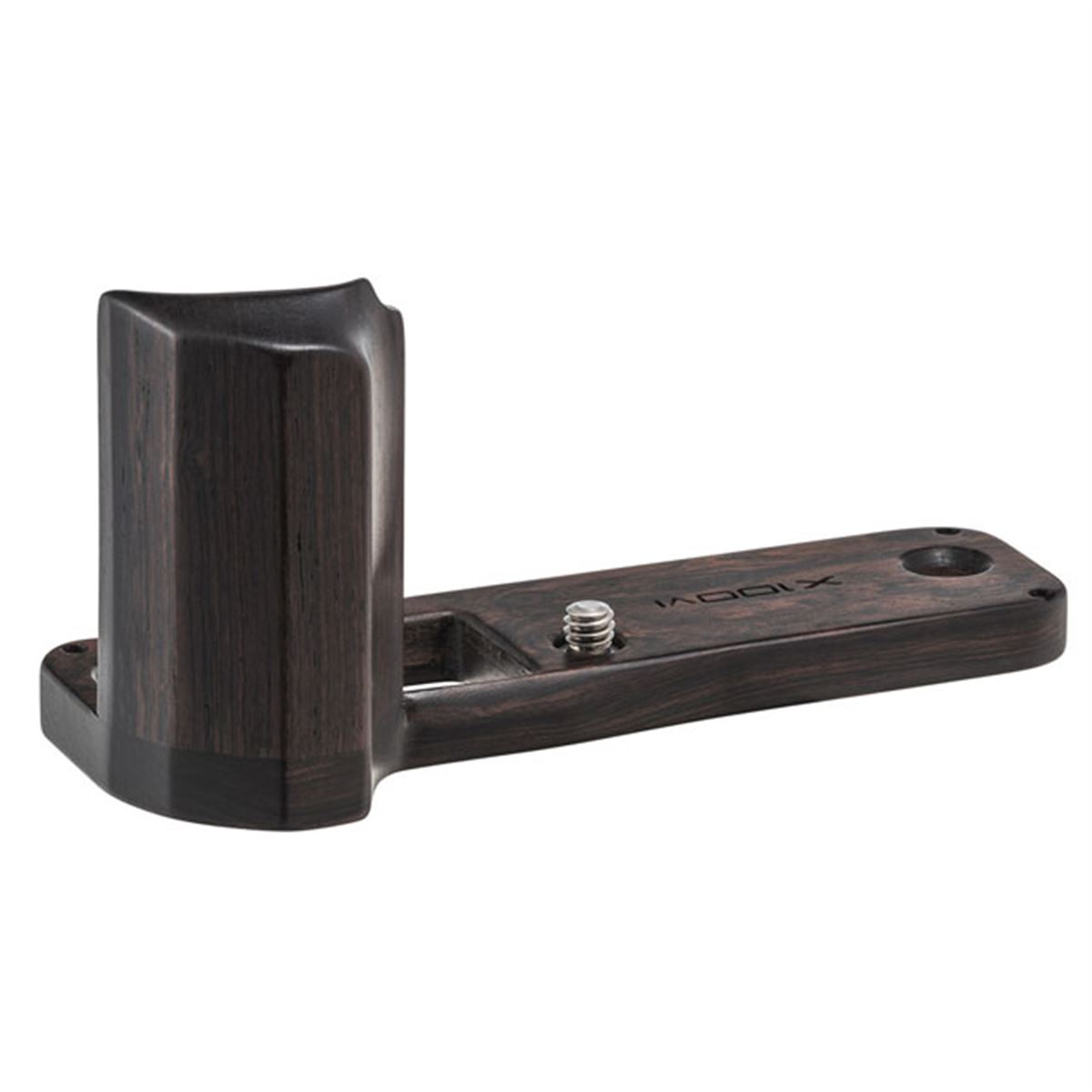 焦点工房、黒檀を使用した「FUJIFILM X100 VI」用カメラウッドグリップ