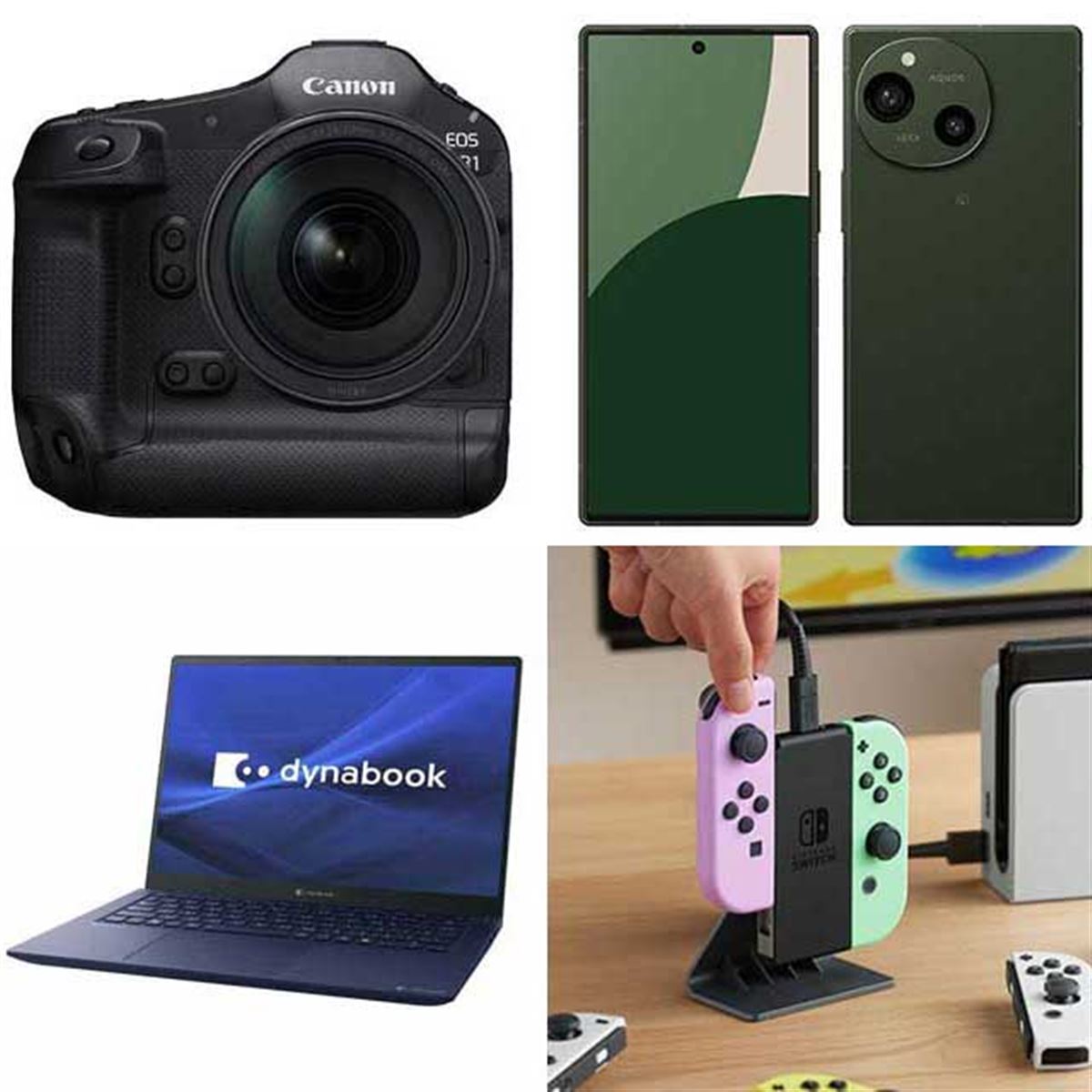 3分で読める新製品】キヤノン「EOS R1」が発表、Dynabookに新モデル