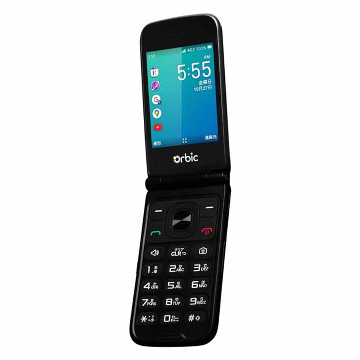 Orbic、4G対応折りたたみモデル「Orbic JOURNEY Pro 4G」を本日7