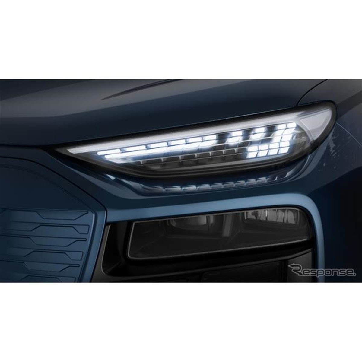 ヘッドランプが8パターンに切り替わる！ アウディ『Q6 e-tron』向け