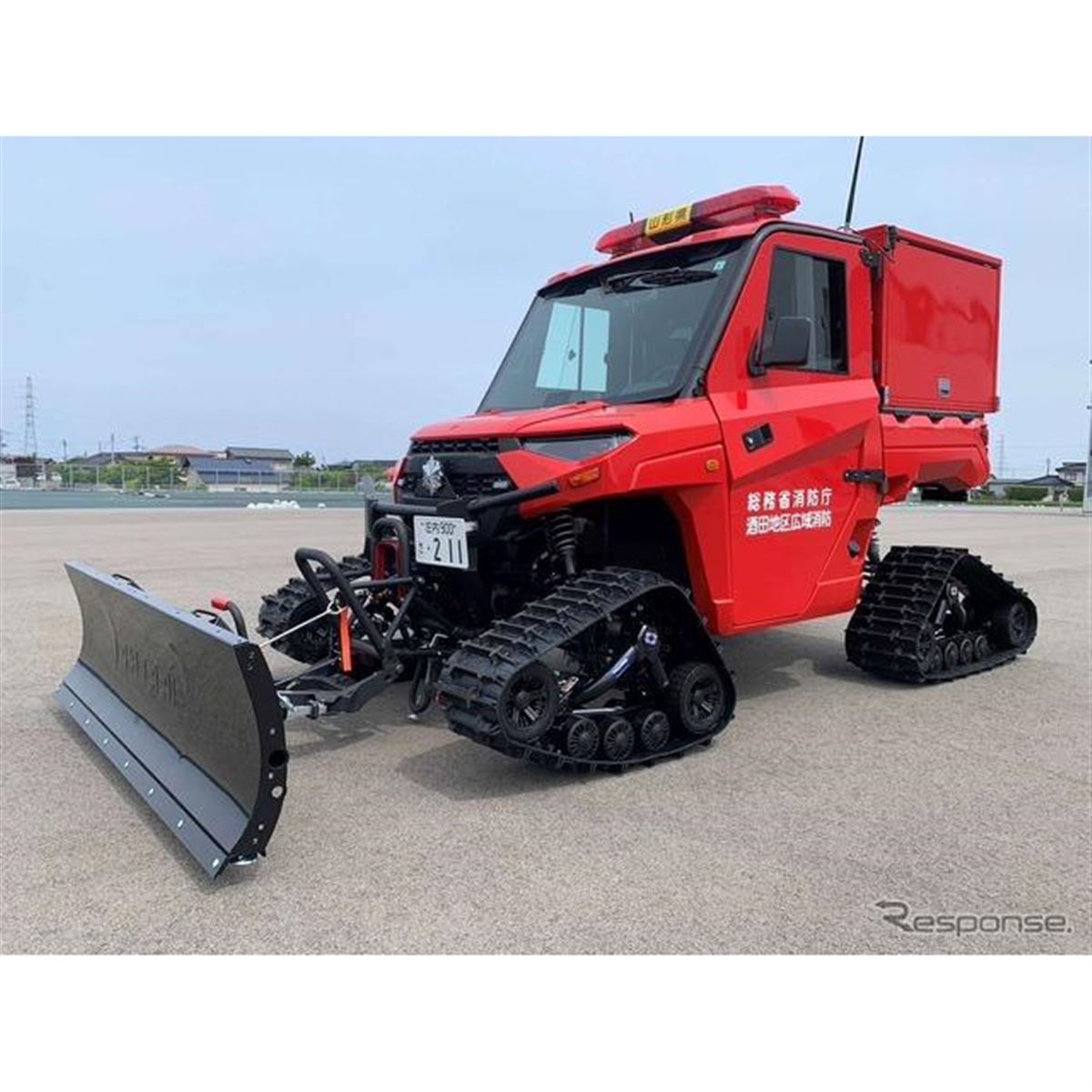 土砂災害で活躍、ポラリス『レンジャー』が全国の消防本部に配備