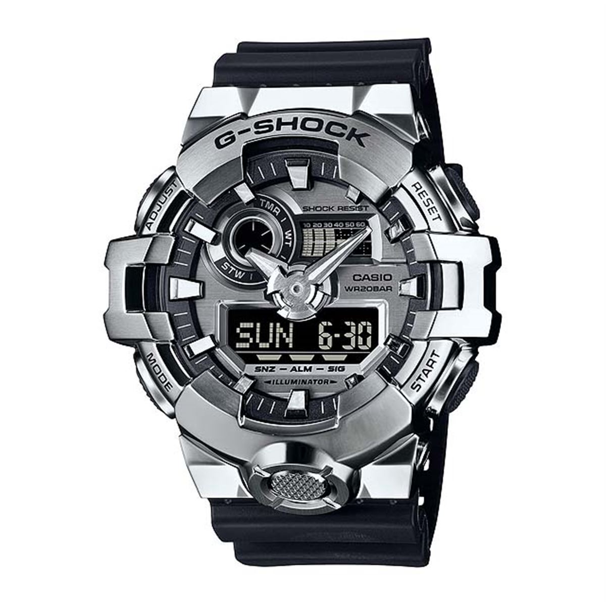 カシオ、ステンレス製ベゼルを採用した「G-SHOCK GM-700」シリーズを9月発売 - 価格.com