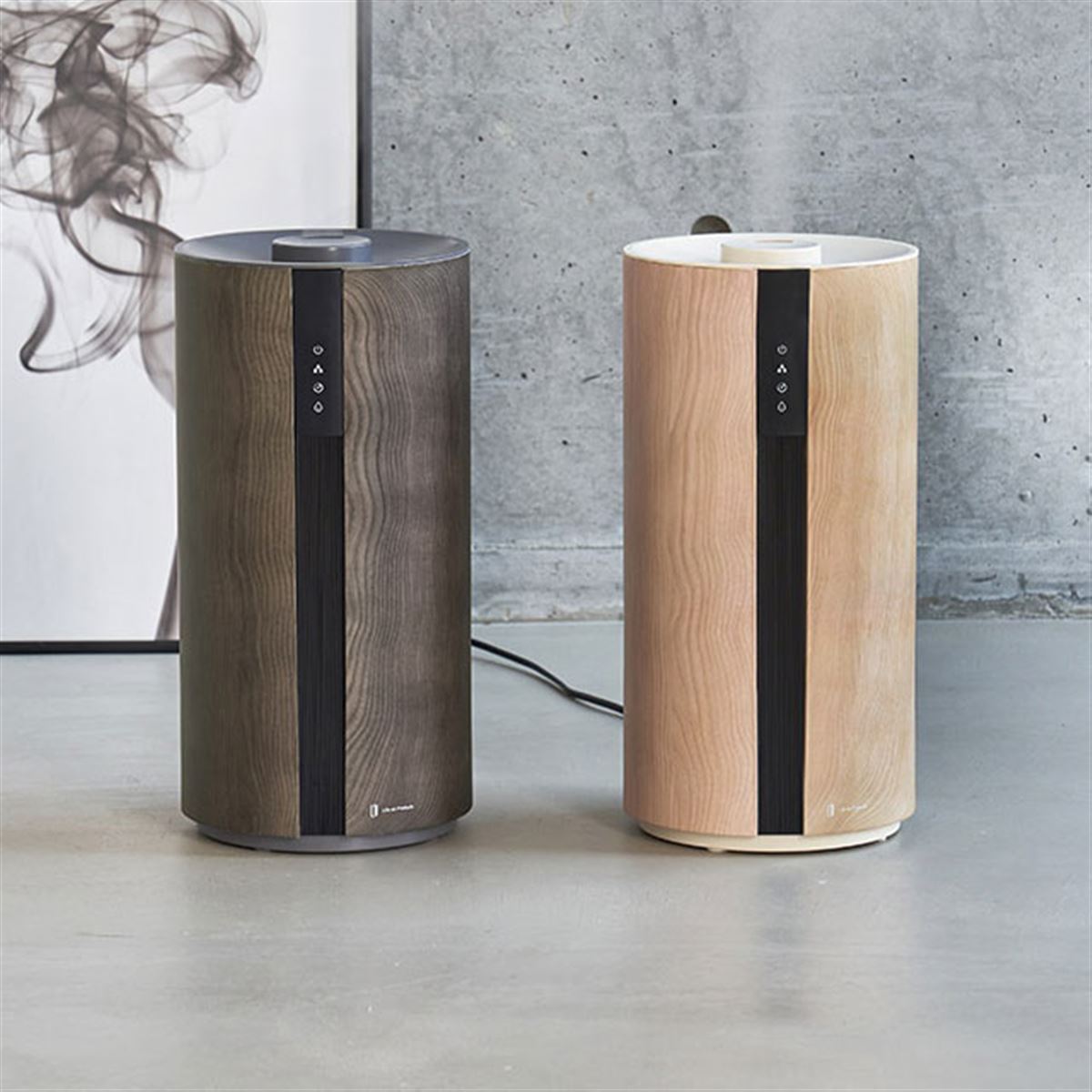 ライフオンプロダクツ、木目柄を採用した加湿器「Premium WOOD