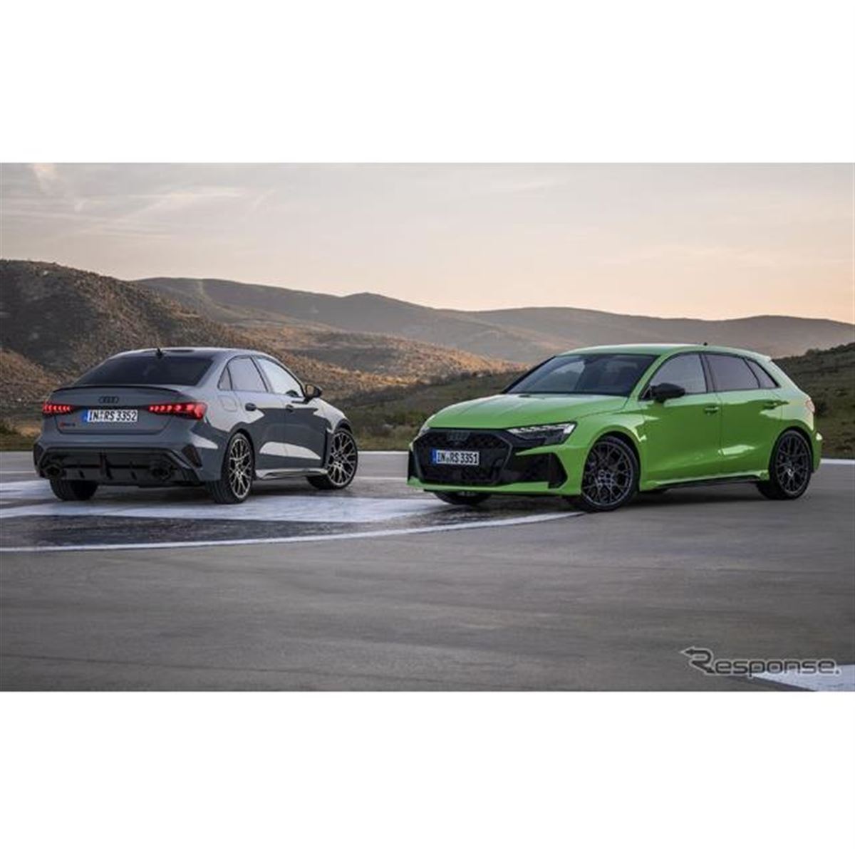 アウディの高性能コンパクト『RS 3』新型発表、5気筒ターボは400馬力に