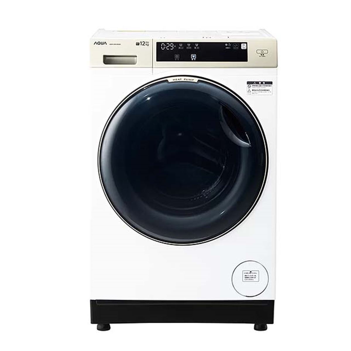 アクア【2012年製】ドラム式洗濯乾燥機 洗9kg/乾6kg
