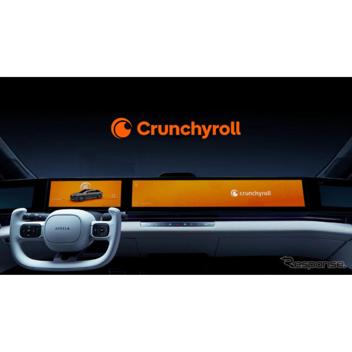 ソニー・ホンダモビリティ、車載ディスプレイに「アニメ配信」サービス