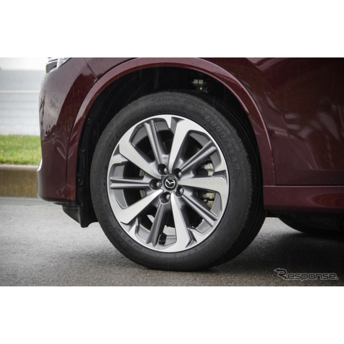 マツダ『CX-80』、グッドイヤー「エフィシエントグリップ