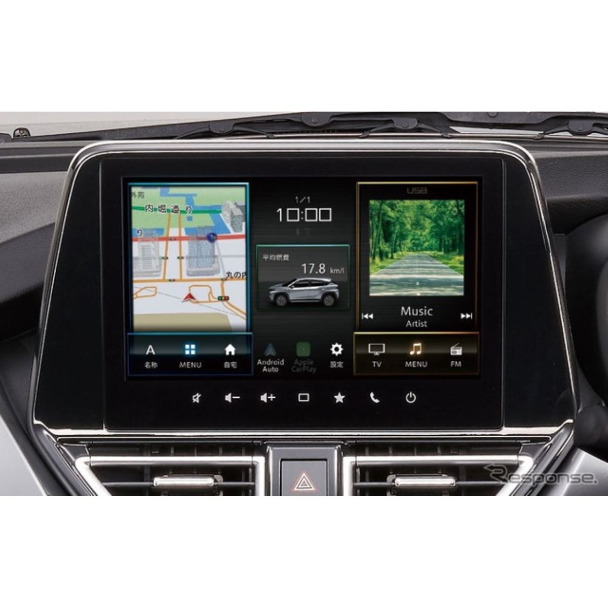 【セール中】1スズキコネクト　9inchメモリーナビ　高精細HD　メーカー 純正 大画面9インチで使いやすく、スマホ連携でもっと快適に。｜スズキ