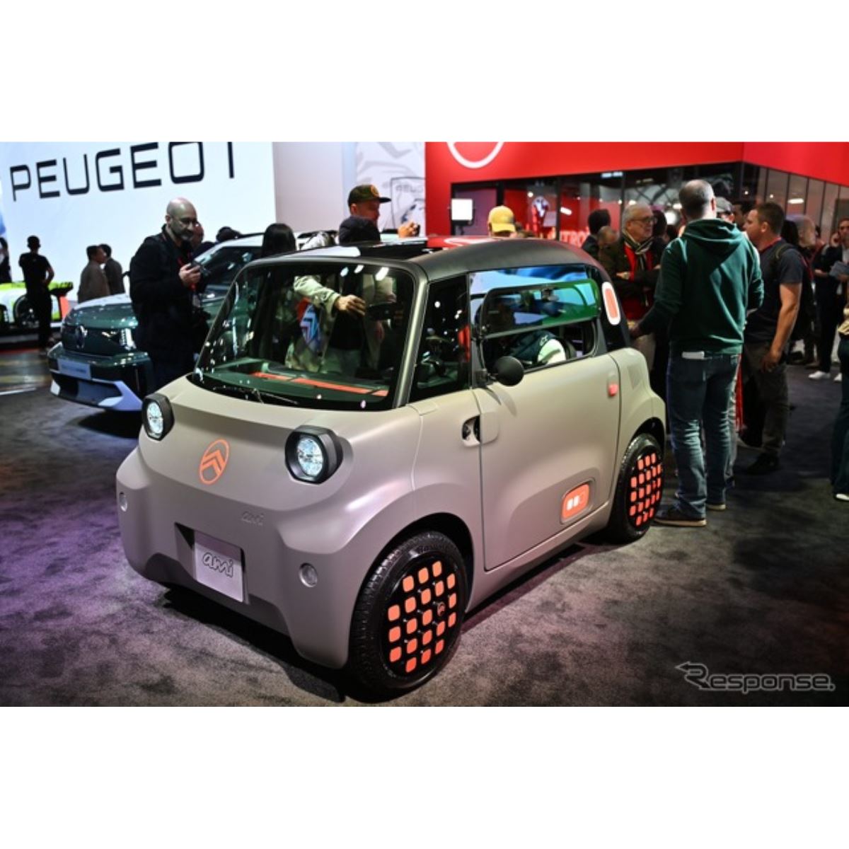シトロエンの小型EV『アミ』、改良新型のプロトタイプ発表 - 価格.com