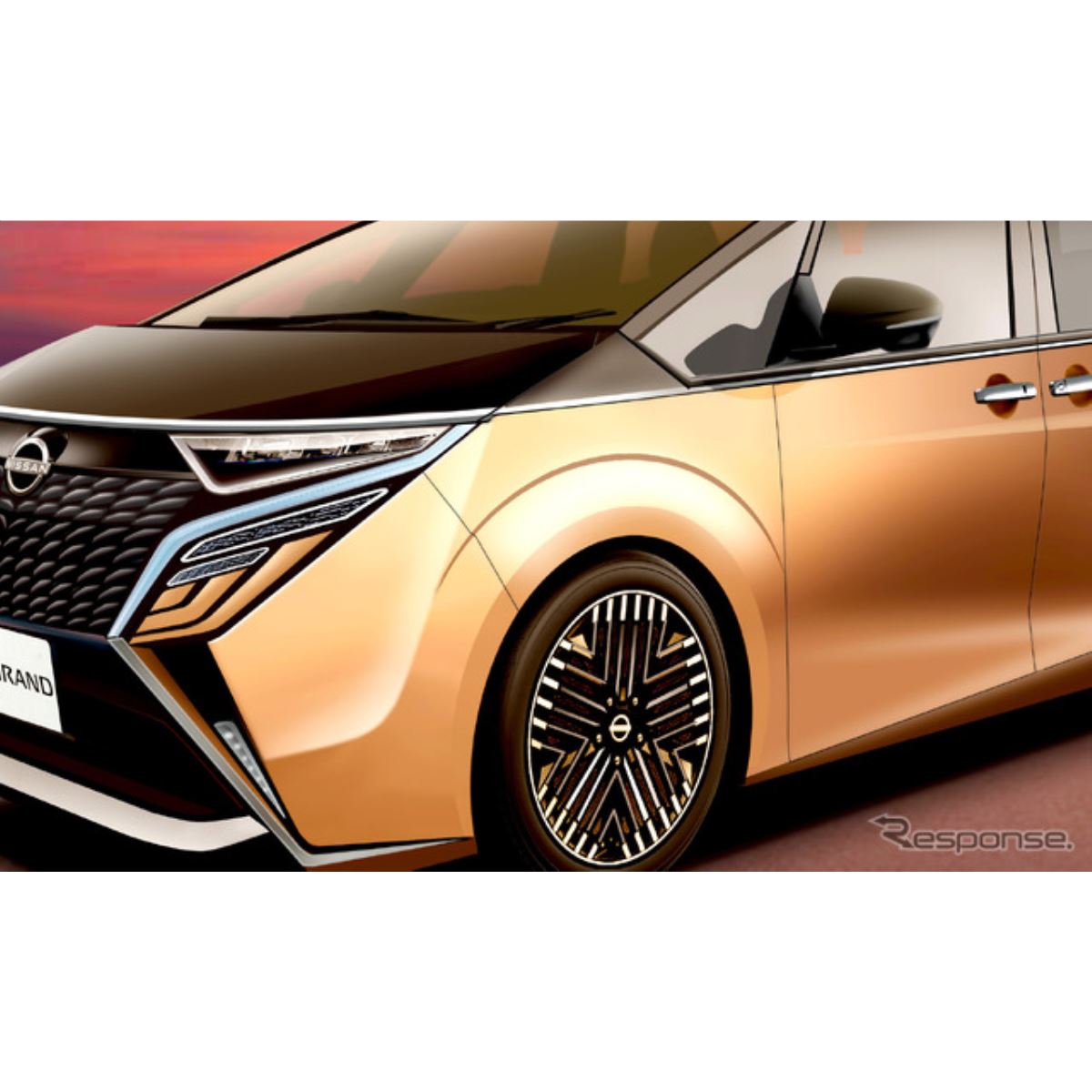 日産『エルグランド』、15年目の大変身へ！ 燃費倍増も、BEV化