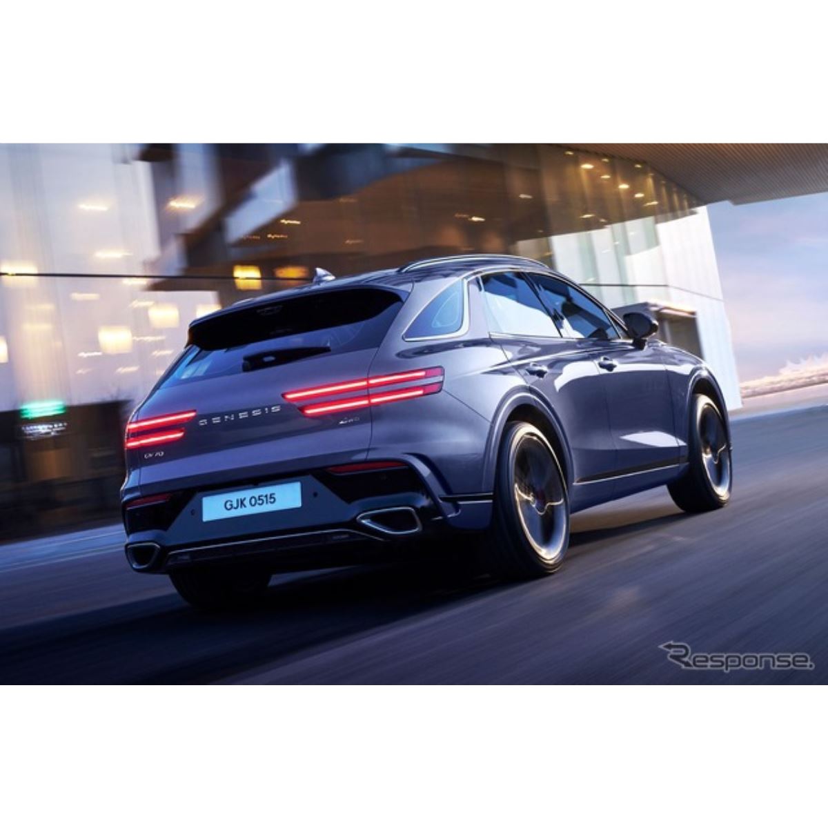 ツーライン」ランプ際立つ高級SUV、ジェネシス『GV70』が大幅刷新