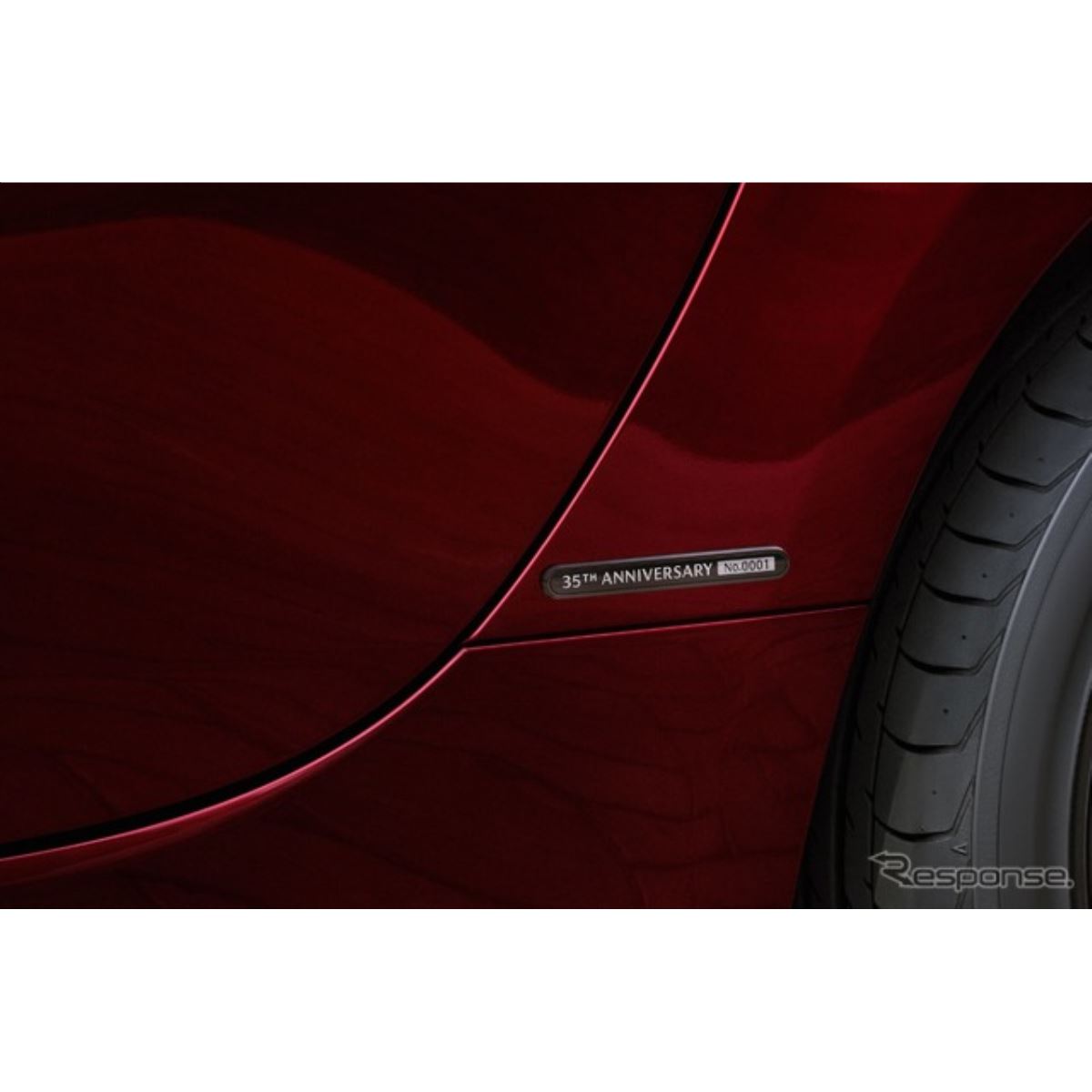 マツダ『ロードスター』、“赤い”35周年記念モデル設定…2025年1月米国で