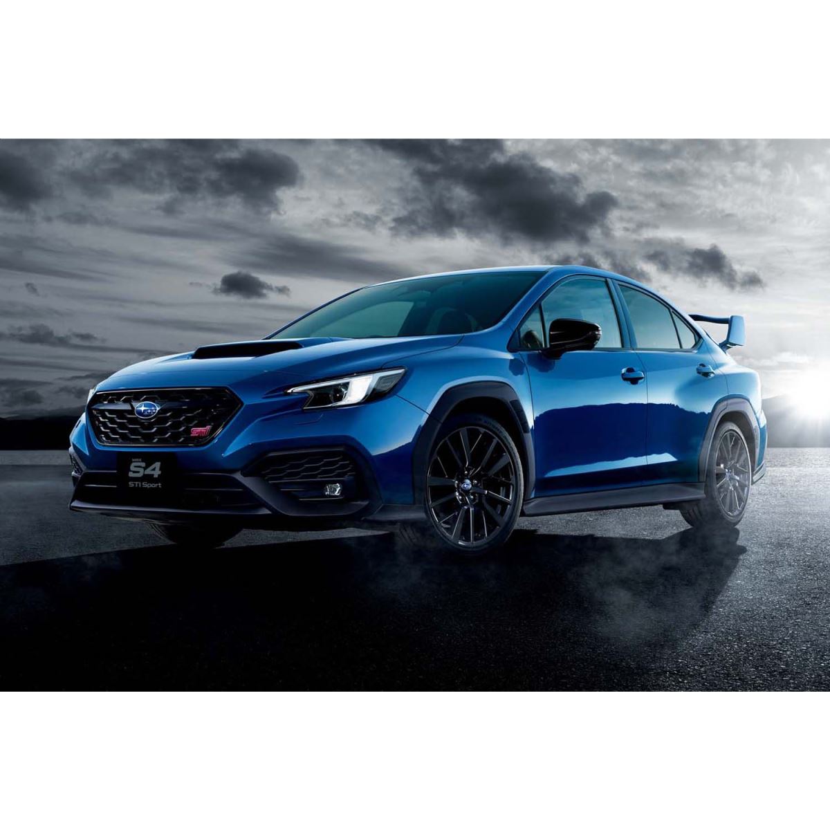 スバルが改良型「WRX S4」を発表 特別仕様車「STI Sport Rブラック