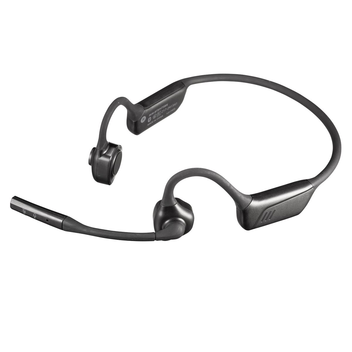 サンワ、Bluetoothと有線の2WAYで使える骨伝導ヘッドセット「MM