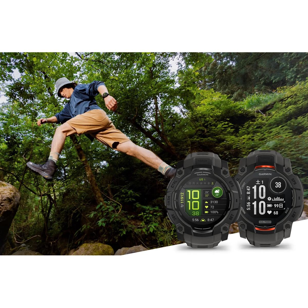 GARMIN Instinct EタフネスGPSウォッチBlack Instinct E | スマートウォッチ | Garmin 日本