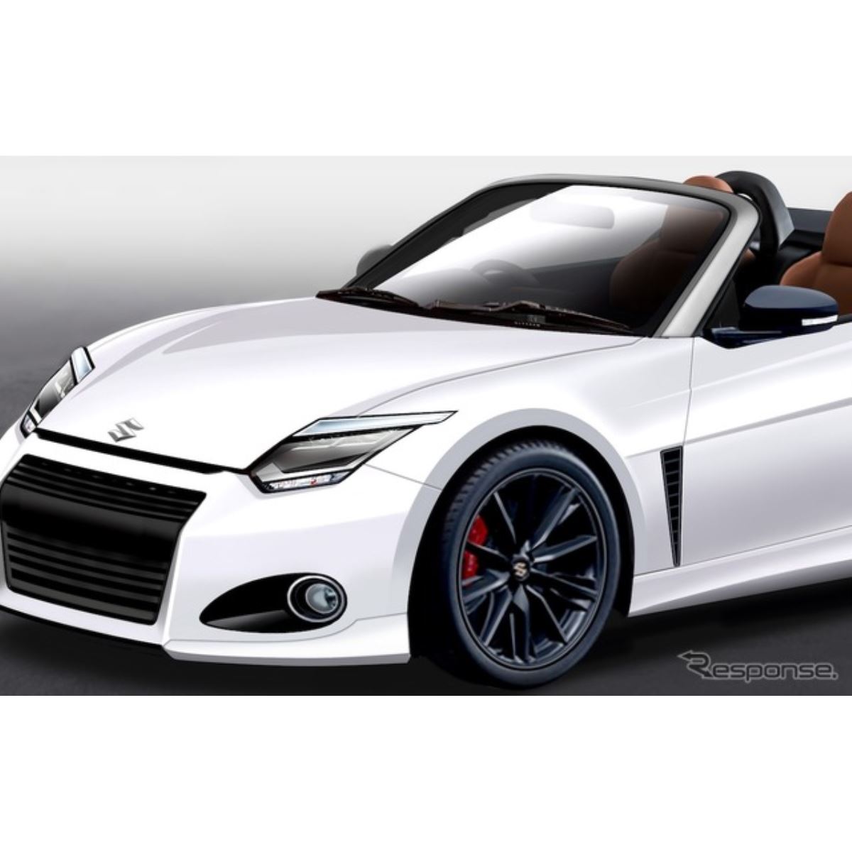 スズキ・カプチーノ 28年ぶりに復活！ スズキ『カプチーノ』新型は攻撃的マスク＆排気量