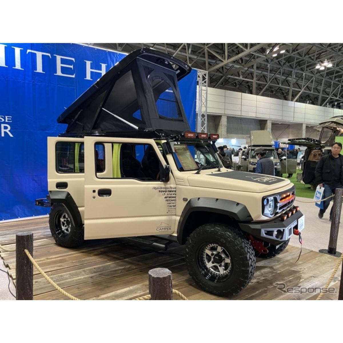スズキ『ジムニーノマド』向けポップアップルーフ、ジャパン