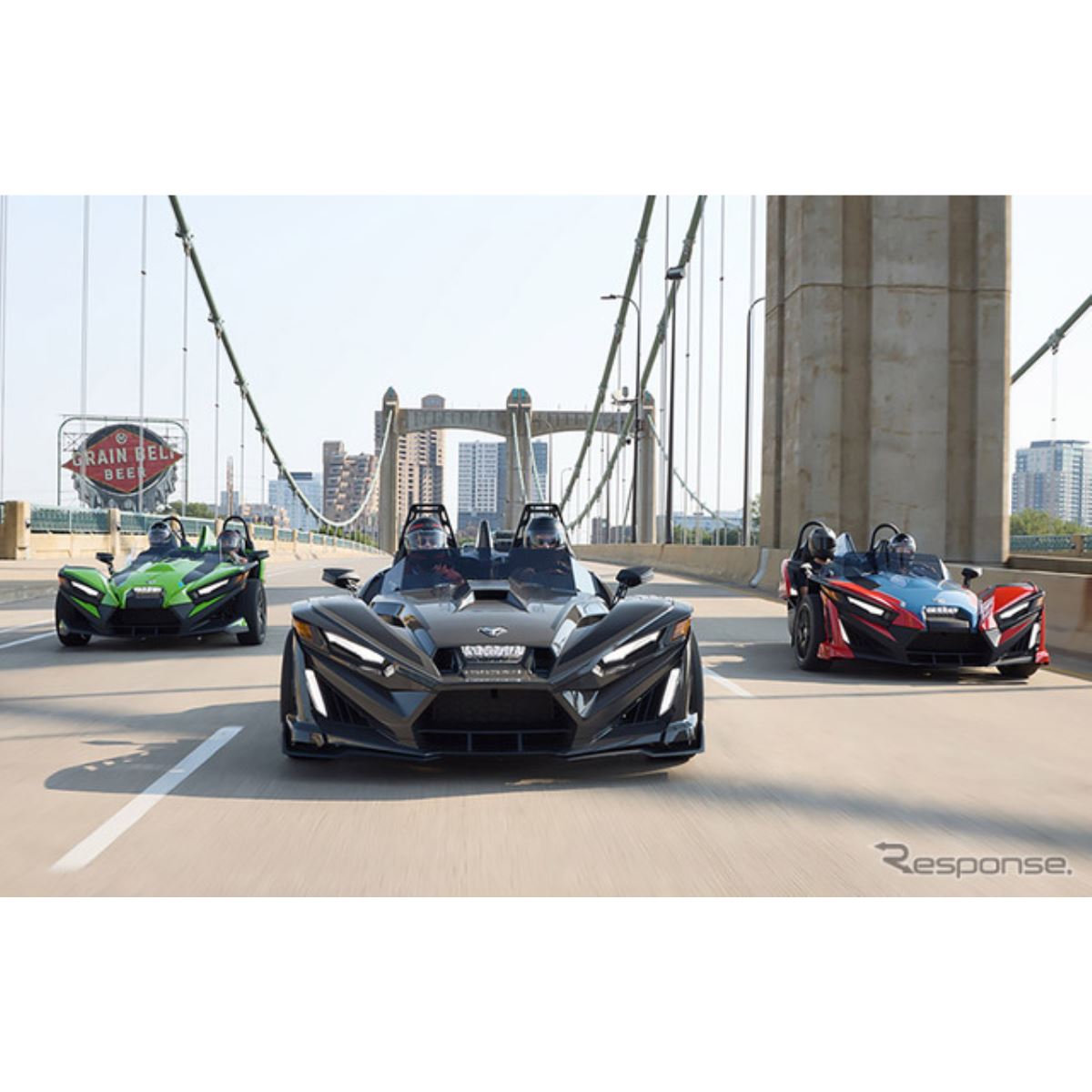 3輪スポーツのポラリス『スリングショット』、2025年モデルは3月米国