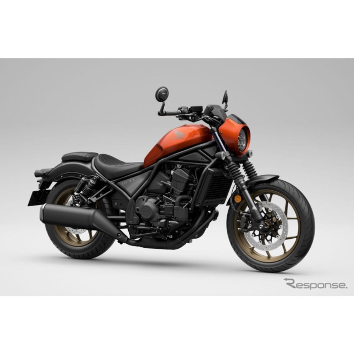ホンダ『レブル 1100』が低中速域トルク向上、DCTモデルに“個性派”仕様