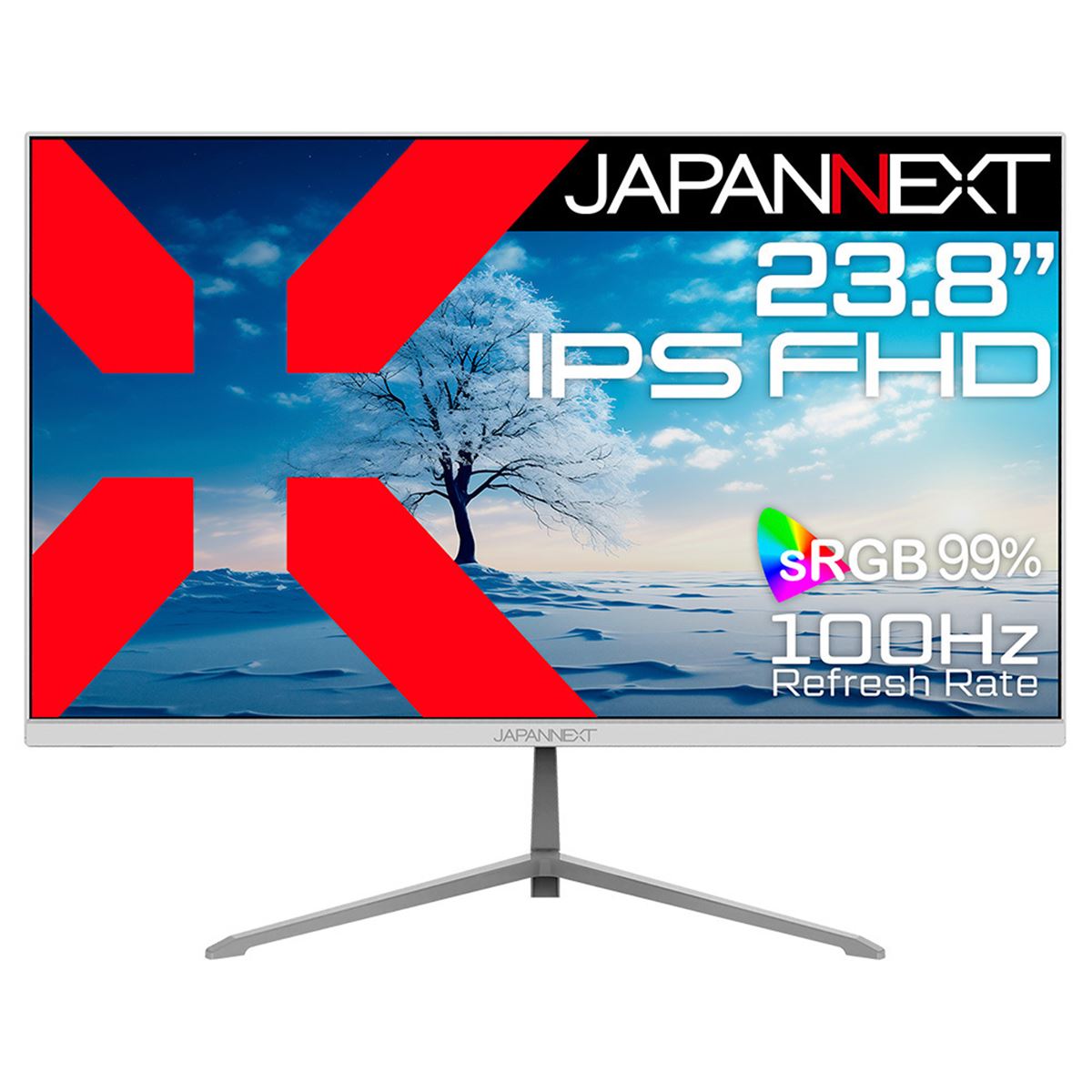JAPANNEXT「JN-IPS238FHDR165TMC-H」 23.8インチ IPSパネル搭載