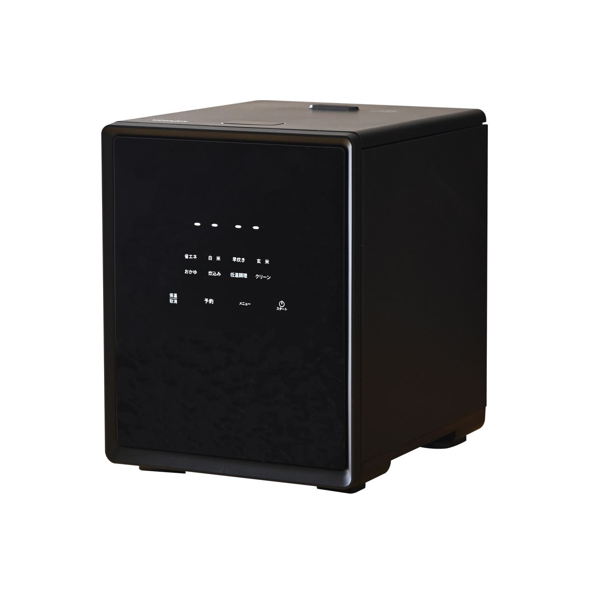 山善　キューブ型　炊飯器　5.5合　マイコン式　YJS-CM102 山善、設置面積が小さい「キューブ型マイコンジャー炊飯器」の
