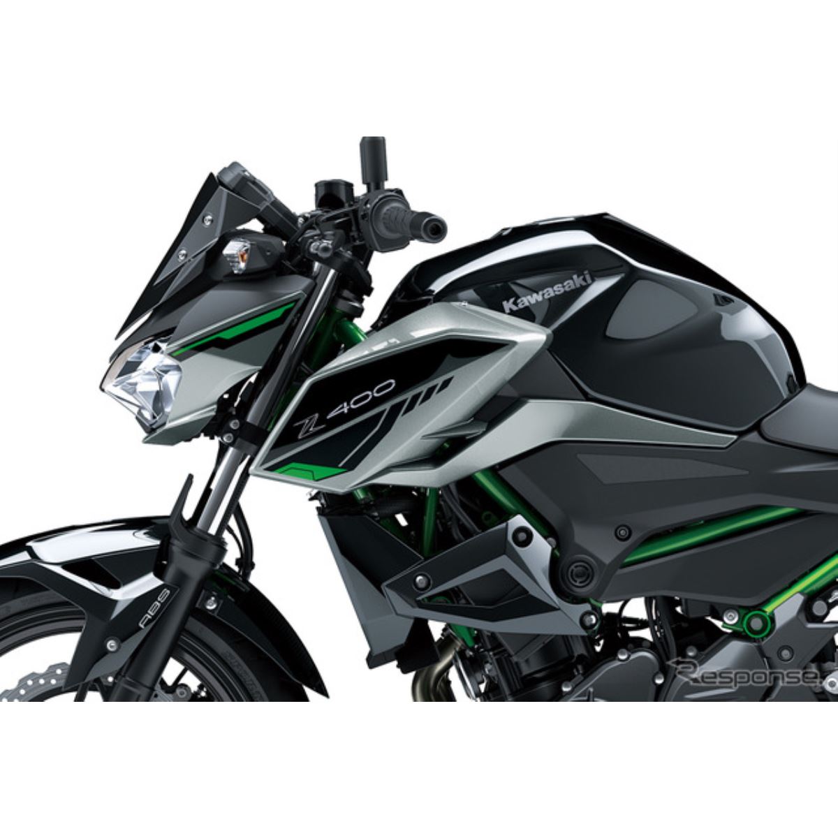 カワサキのスーパーネイキッド『Z400』、2025年モデルで新