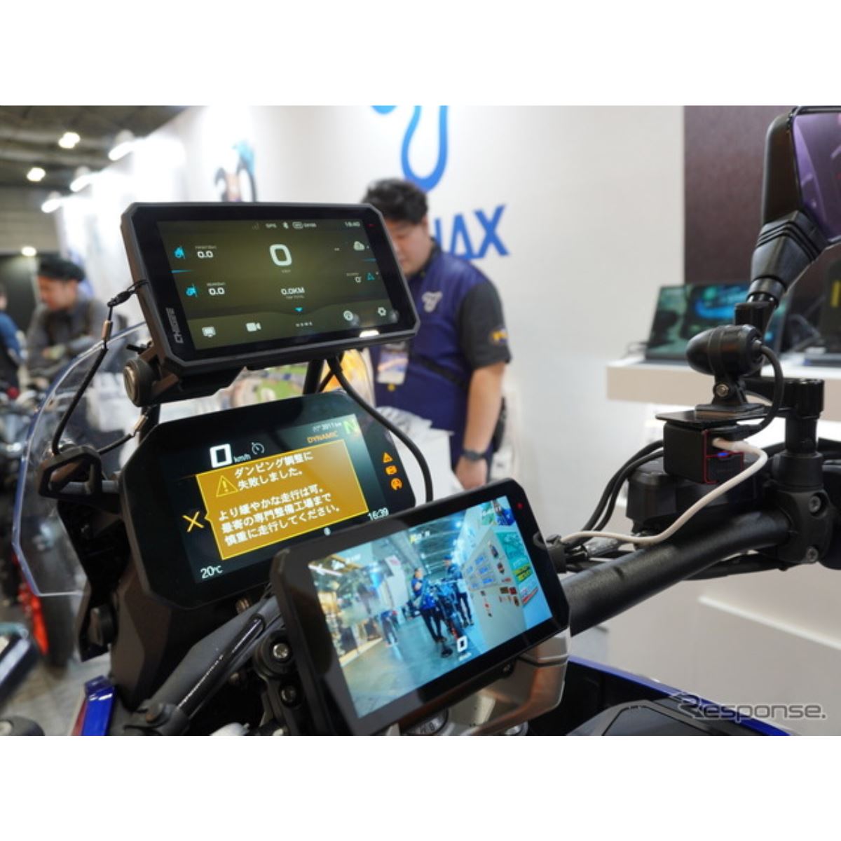令和版「ライダー三種の神器」となるか、後付け「スマートモニター」に