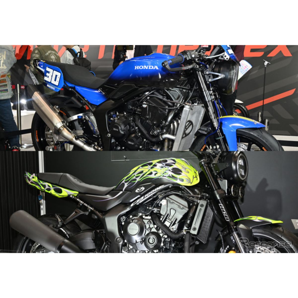 レース×アート」新生ホンダ『CB1000F』の可能性を広げる、2台の