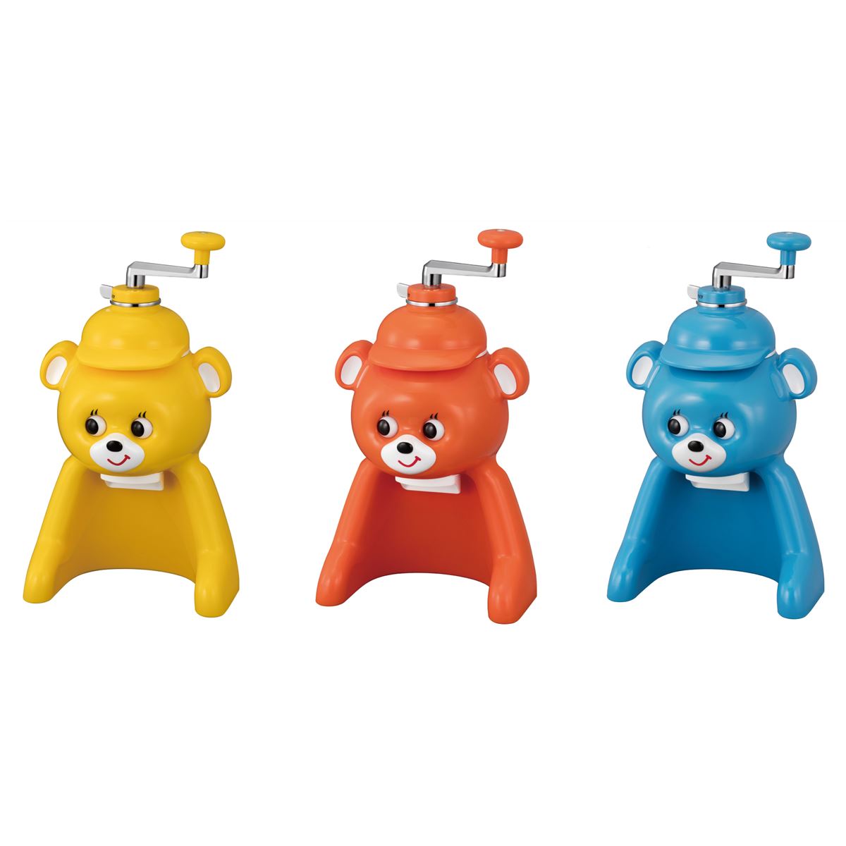タイガー氷削り機　きょろちゃん　かき氷　オレンジ　くま　ABF-F100 復刻版 タイガー魔法瓶 きょろちゃん かき氷機 6月下旬発売 タイガー 氷