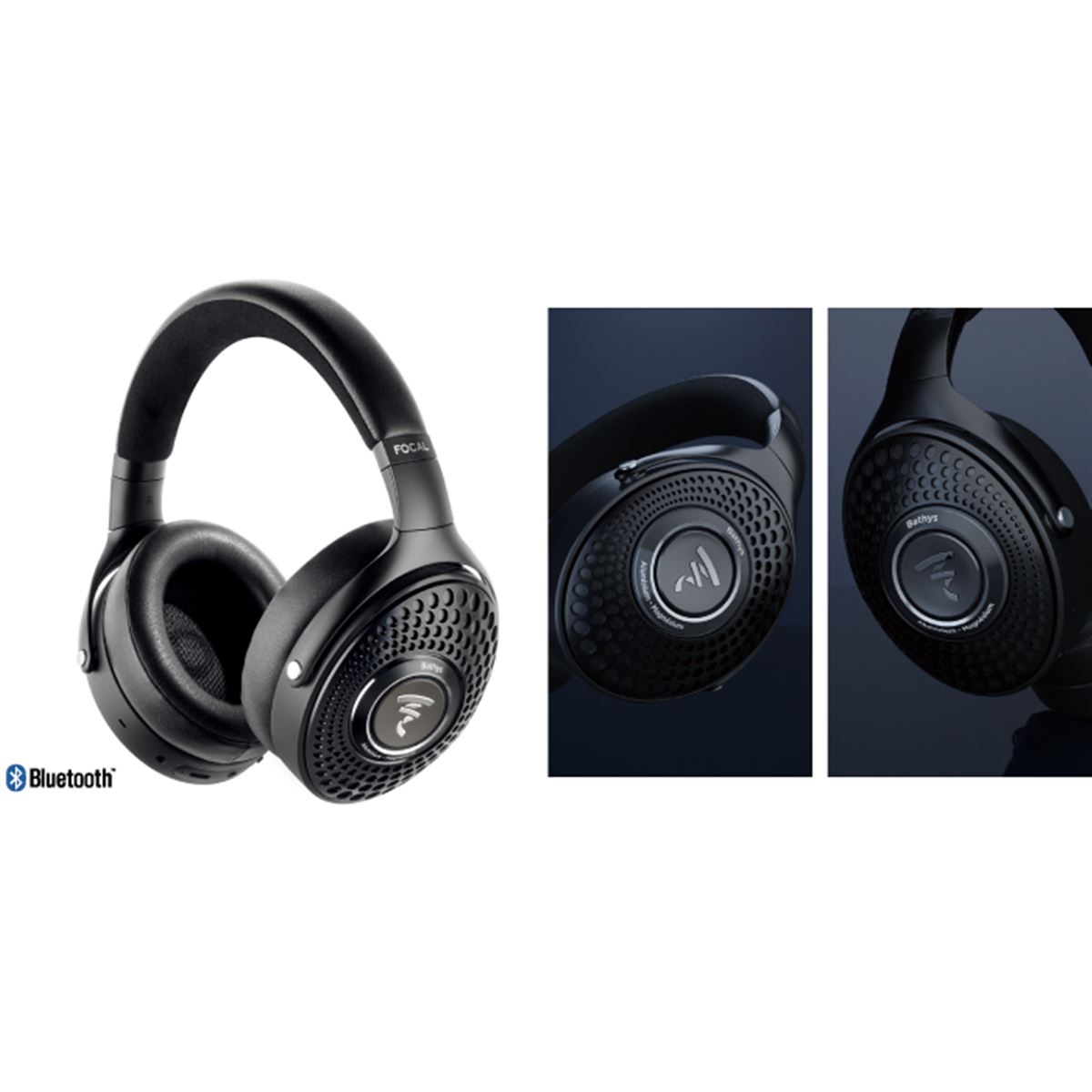 フォーカルのBluetoothヘッドホンに、40mm M字型マグネシウム