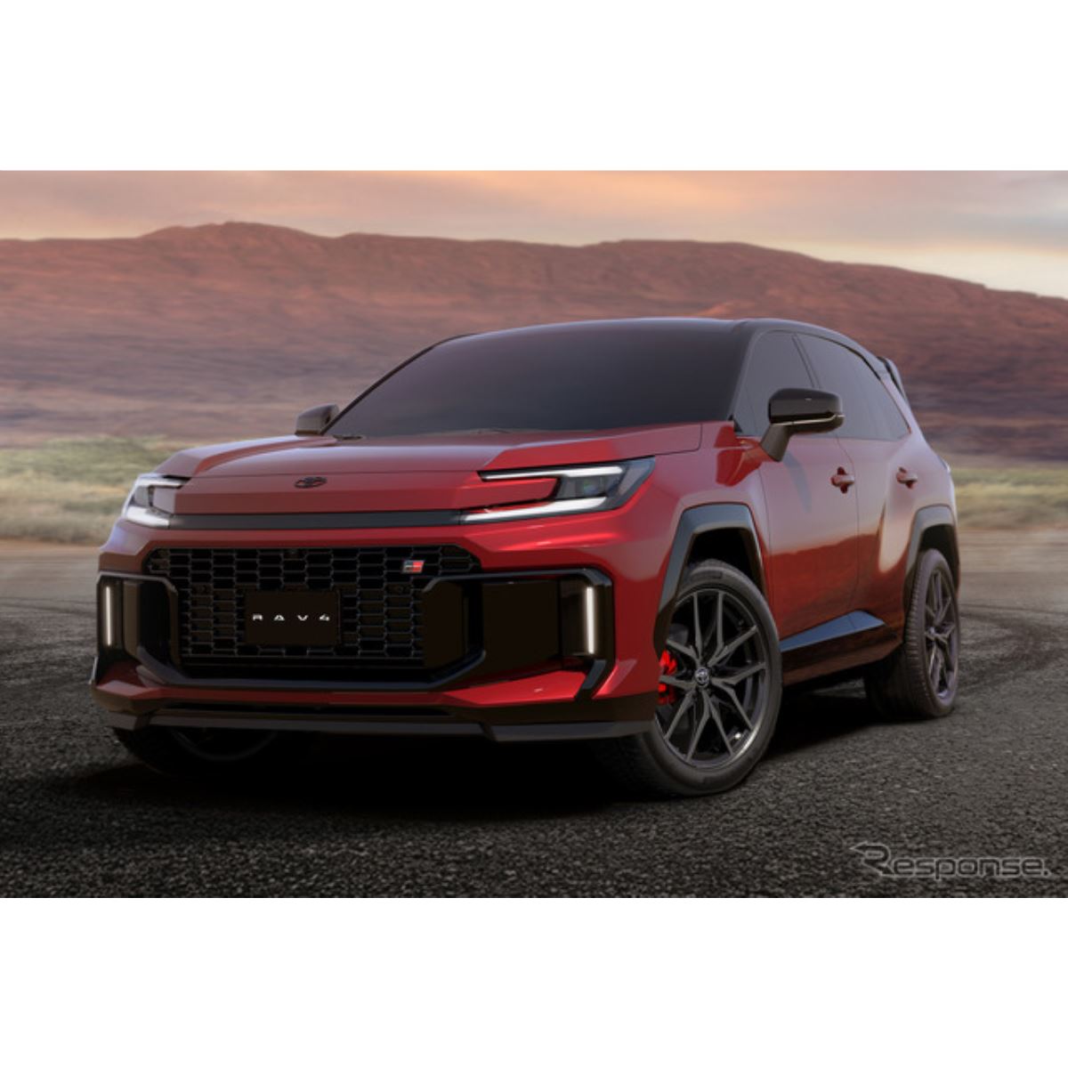 トヨタ RAV4 新型】機能美を追求したデザインと走る楽しさ味わえる「GR