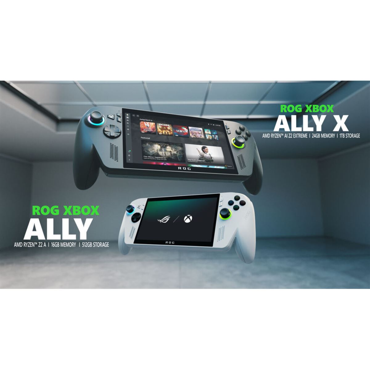 MSとASUSが共同開発したポータブルゲーミングPC「ROG Xbox Ally