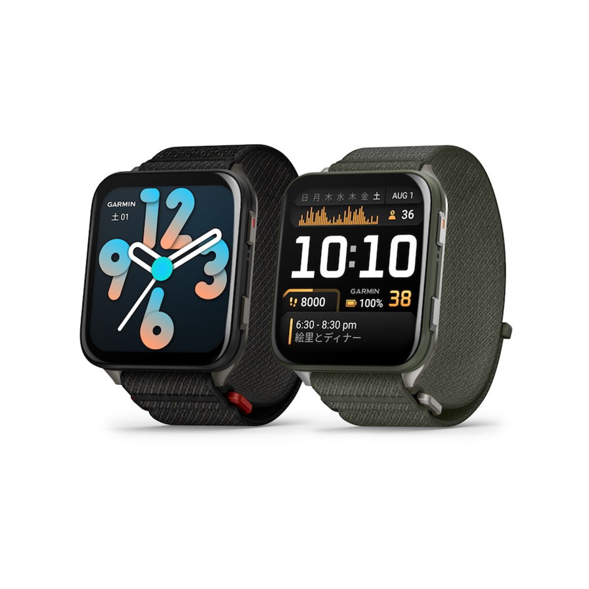 ガーミン、薄型7.9mmのGPSスマートウォッチ「Venu X1」本日6/26発売