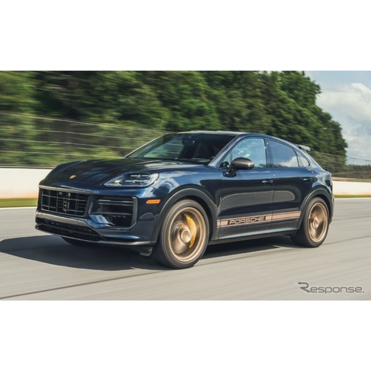 ポルシェ『カイエン』と『パナメーラ』、米ロードアトランタでラップ