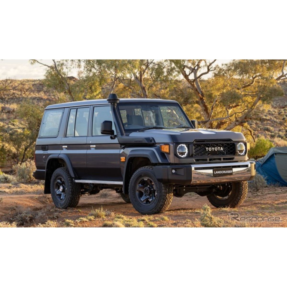 ランクル70系 オーストラリアTOYOTA純正バグガード 豪州