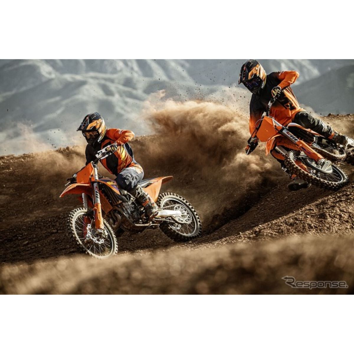 KTMのオフロード車『SXモトクロス』シリーズが2026年モデルに、最新の