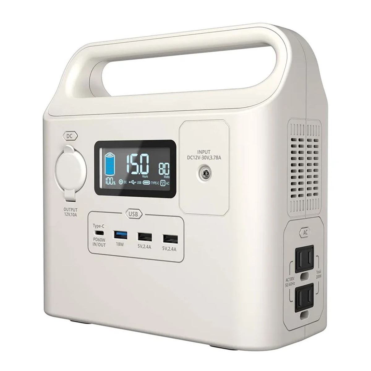 Volessenceポータブル電源 小型40000mAh/148WhAC出力対応 Volessenceポータブル電源 小型40000mAh/148WhAC出力対応