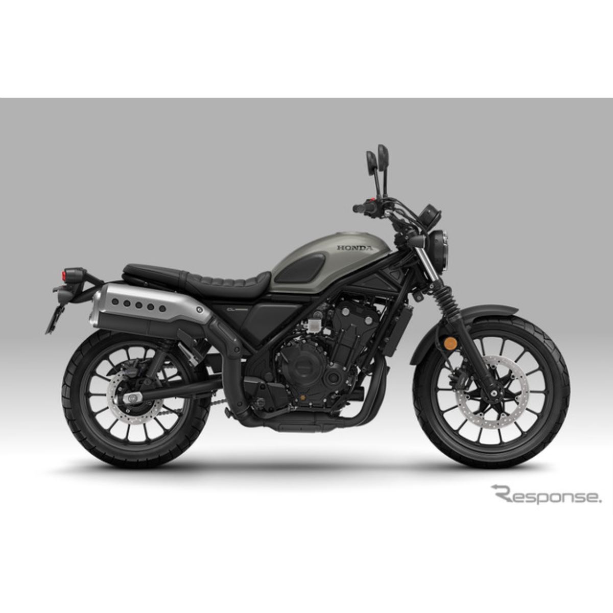 ホンダのスクランブラー『CL500』が足つき＆快適性を改良！ 価格は97万