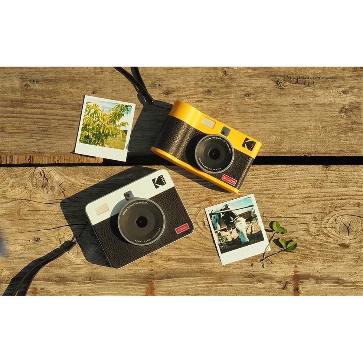 コダック、撮ったその場で印刷＆スマホの写真プリントができる2in1