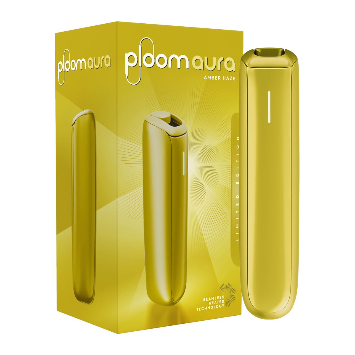 JT、加熱式タバコ「Ploom AURA」に数量限定カラー「アンバーヘイズ