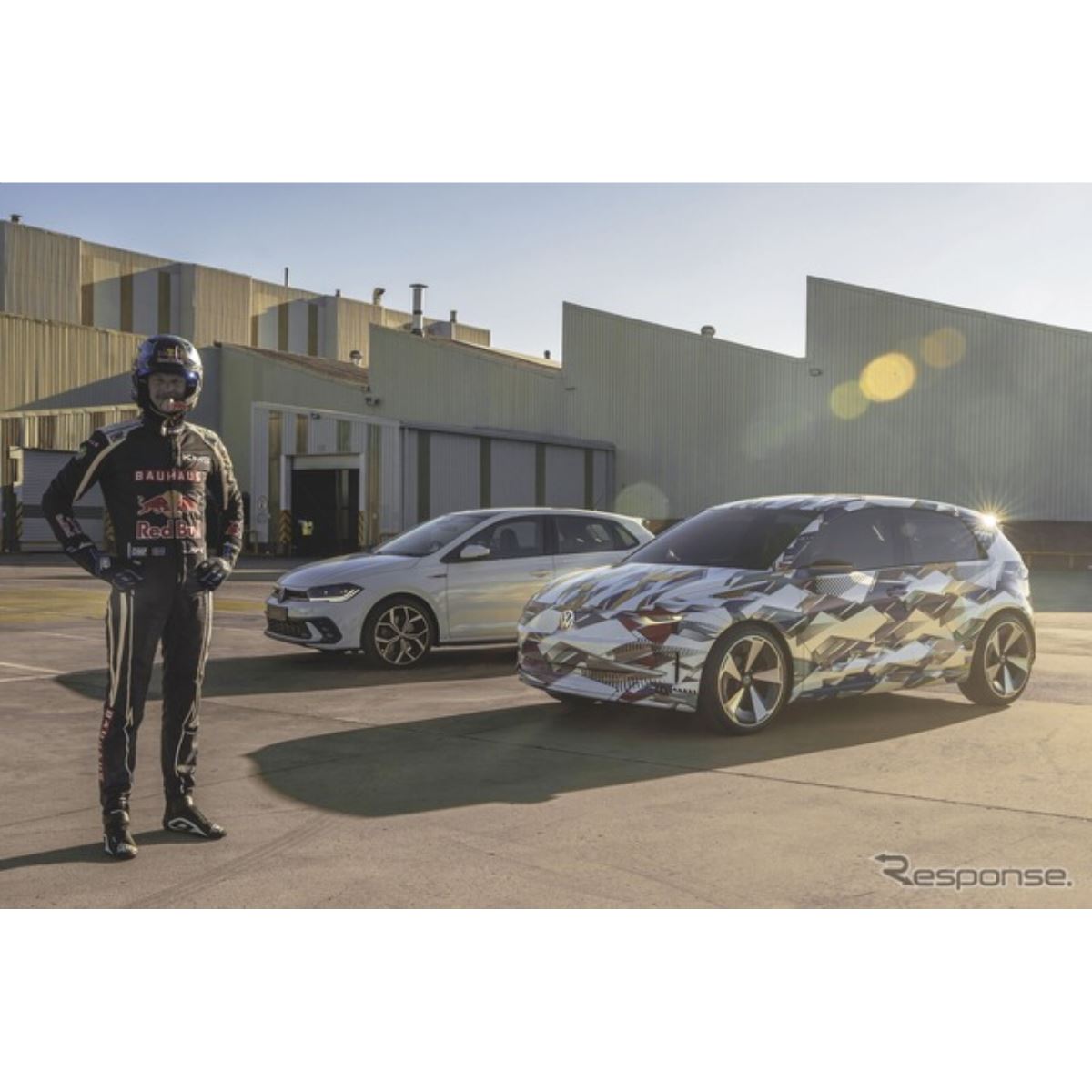 次世代『ID.ポロ』もチラ見せ…VW『ポロ』50周年、記念動画でドリフト
