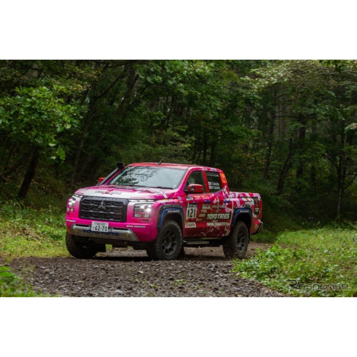 三菱自動車支援チーム、RALLY HOKKAIDOのXC-2クラスで完走