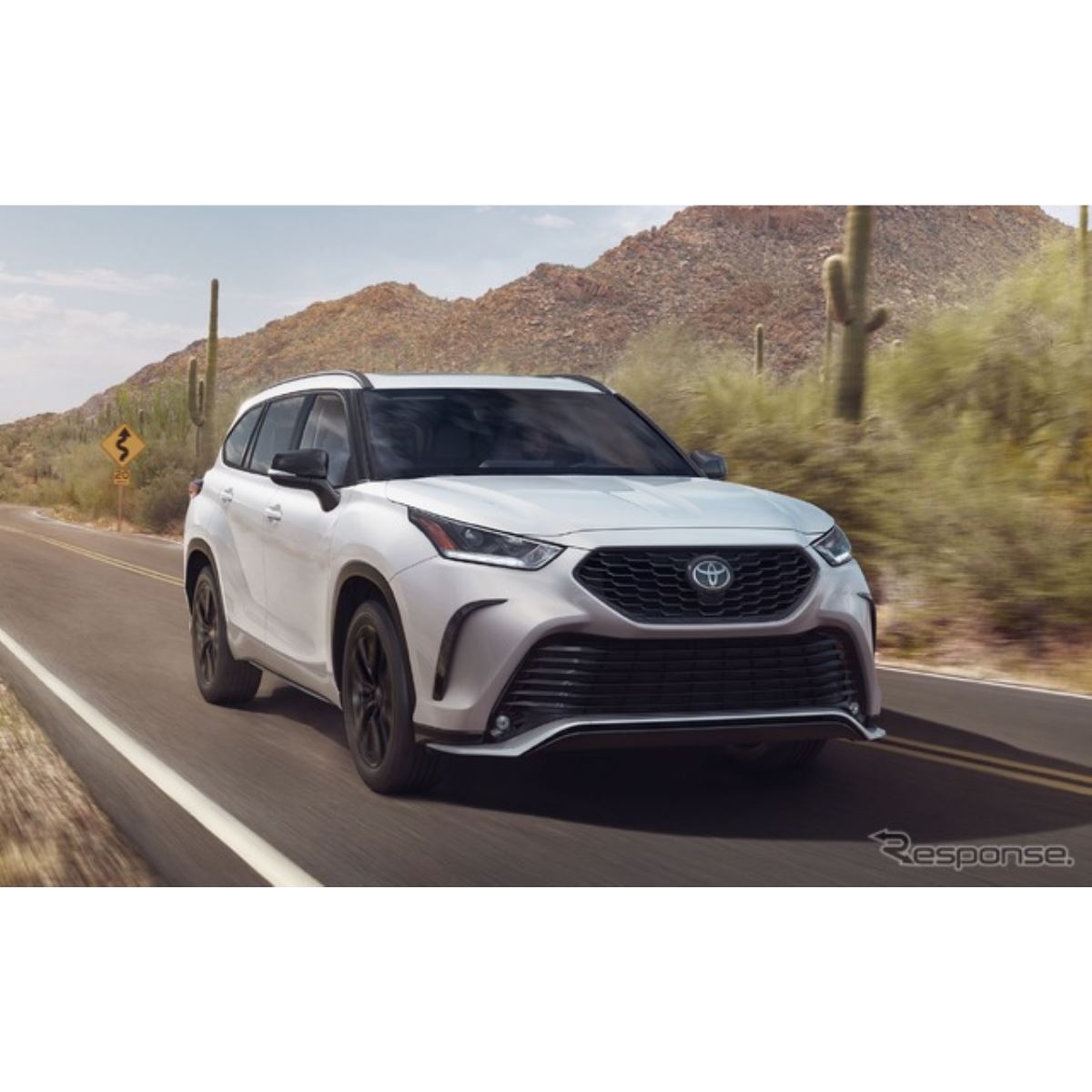 トヨタの中型SUV『ハイランダー』、ガソリン車にAWD標準化…2026年型は